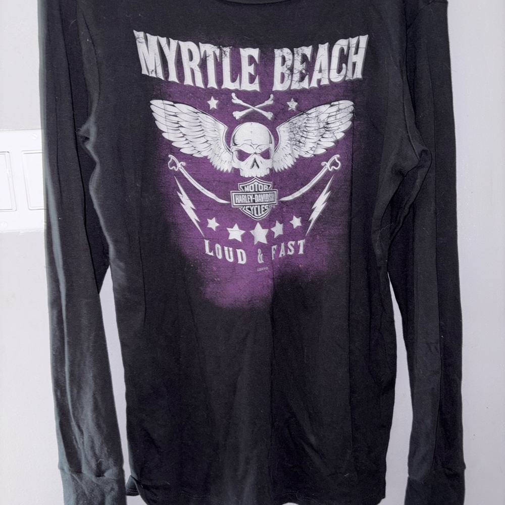 Woman’s Harley Davidson Long sleeve Tee Size XL